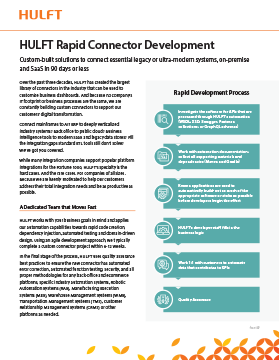 Brief: HULFT Rapid Connector Development